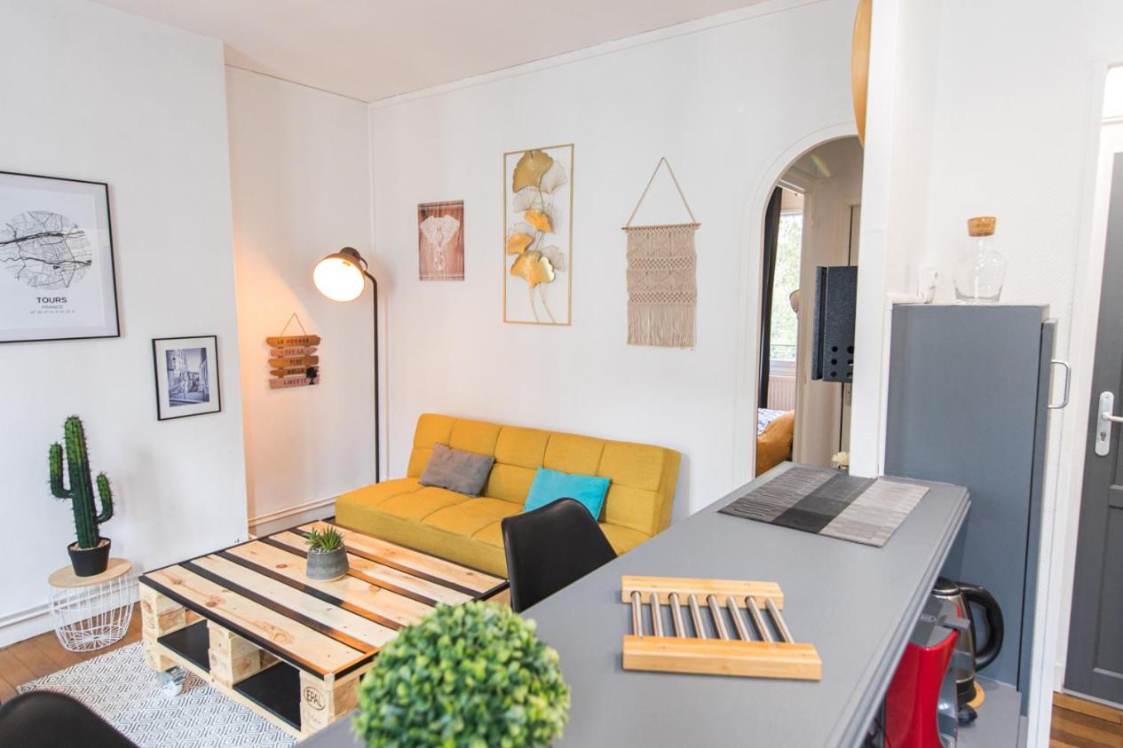 Appartement T2 Au Calme Cosy - Quartier Prebendes Tours Exteriér fotografie